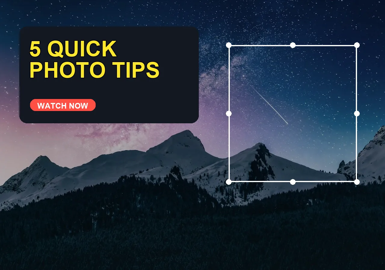 YouTube thumbnail before and after adding bold text to photo after