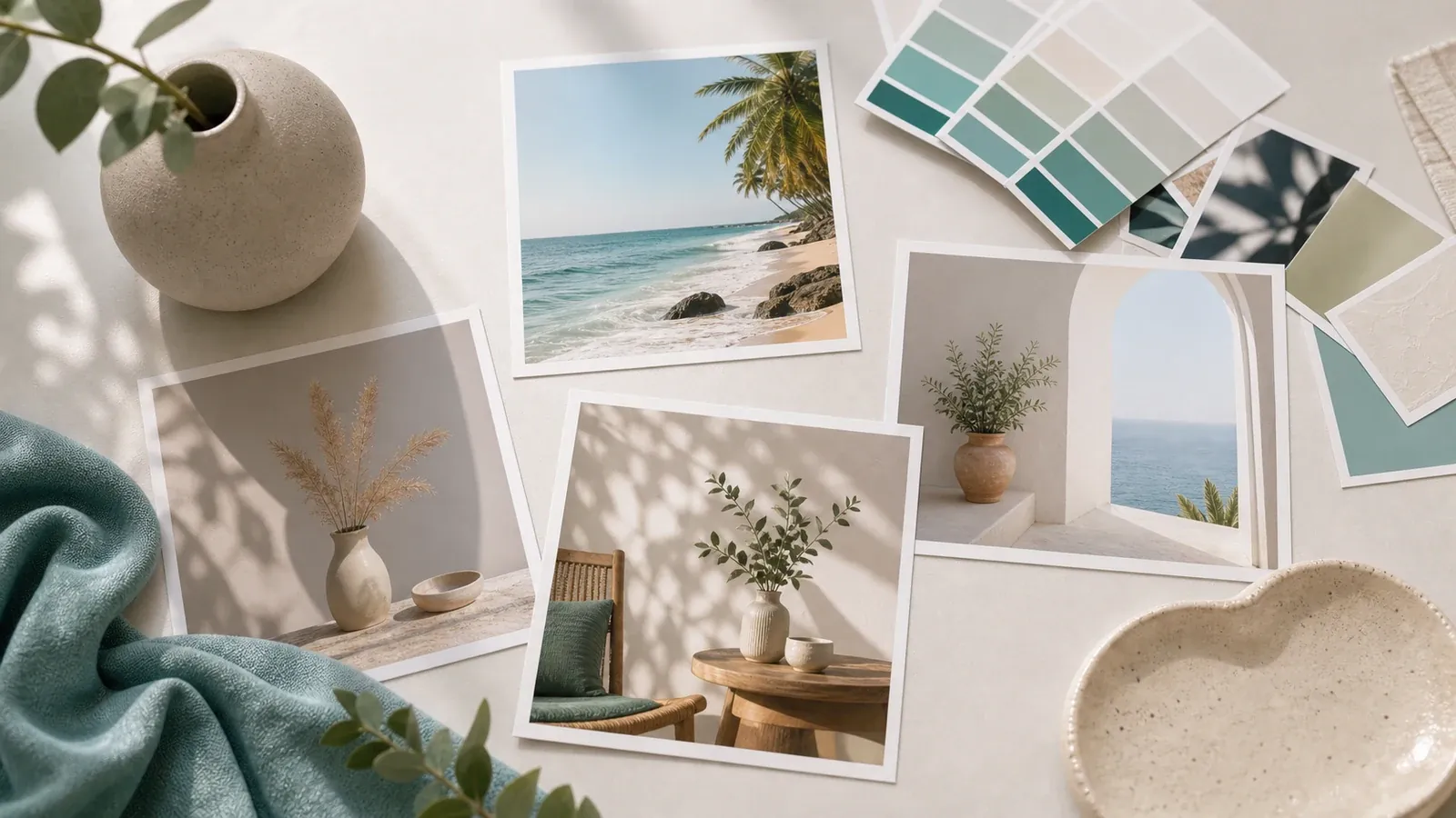 editorial flat lay prompt inspiration sample