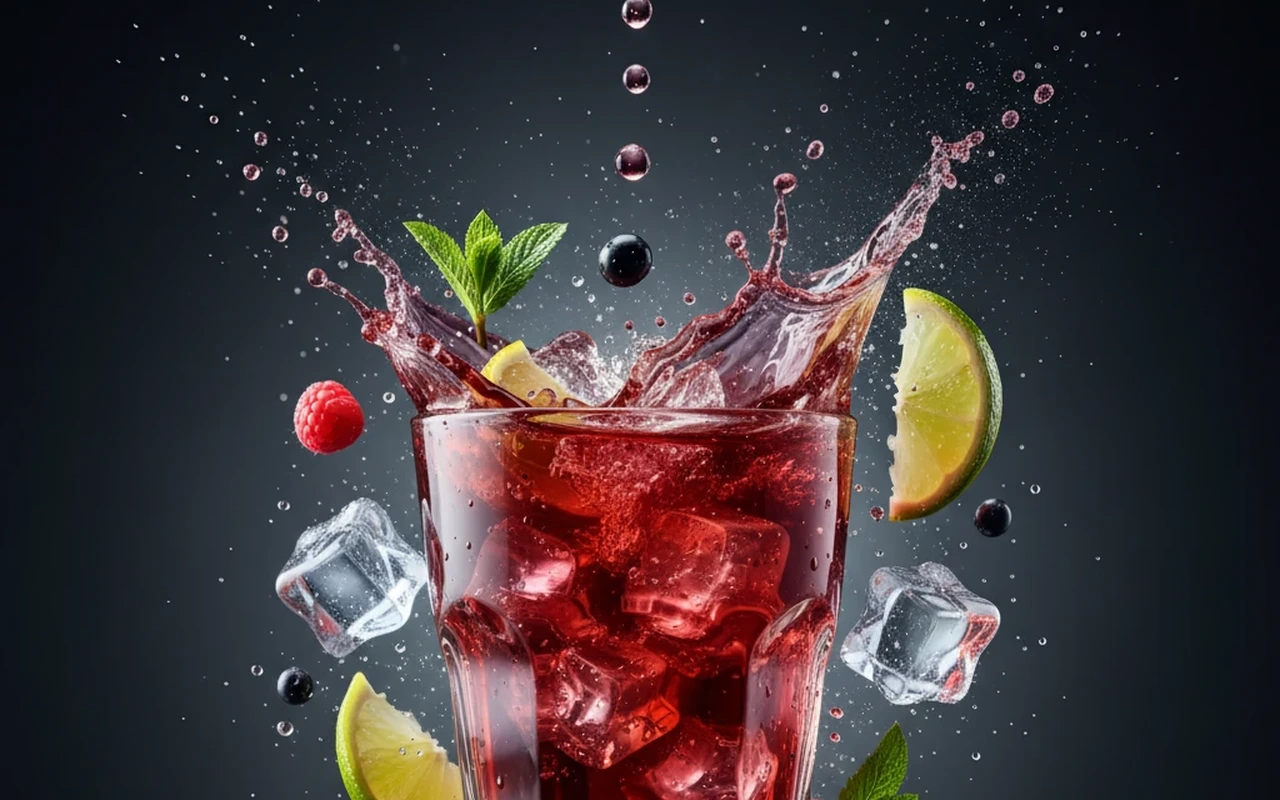 Editorial cocktail image after the sample watermark is removed