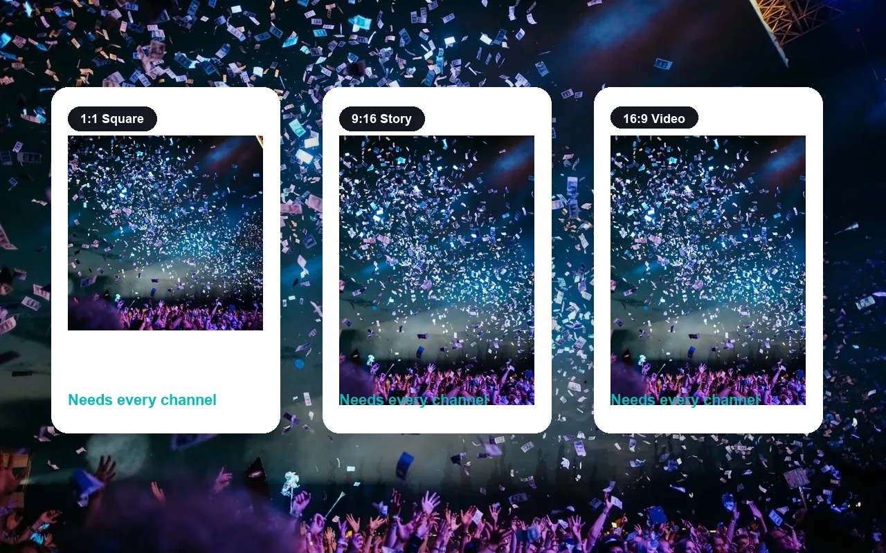 social campaign before and after resized channel sizes before